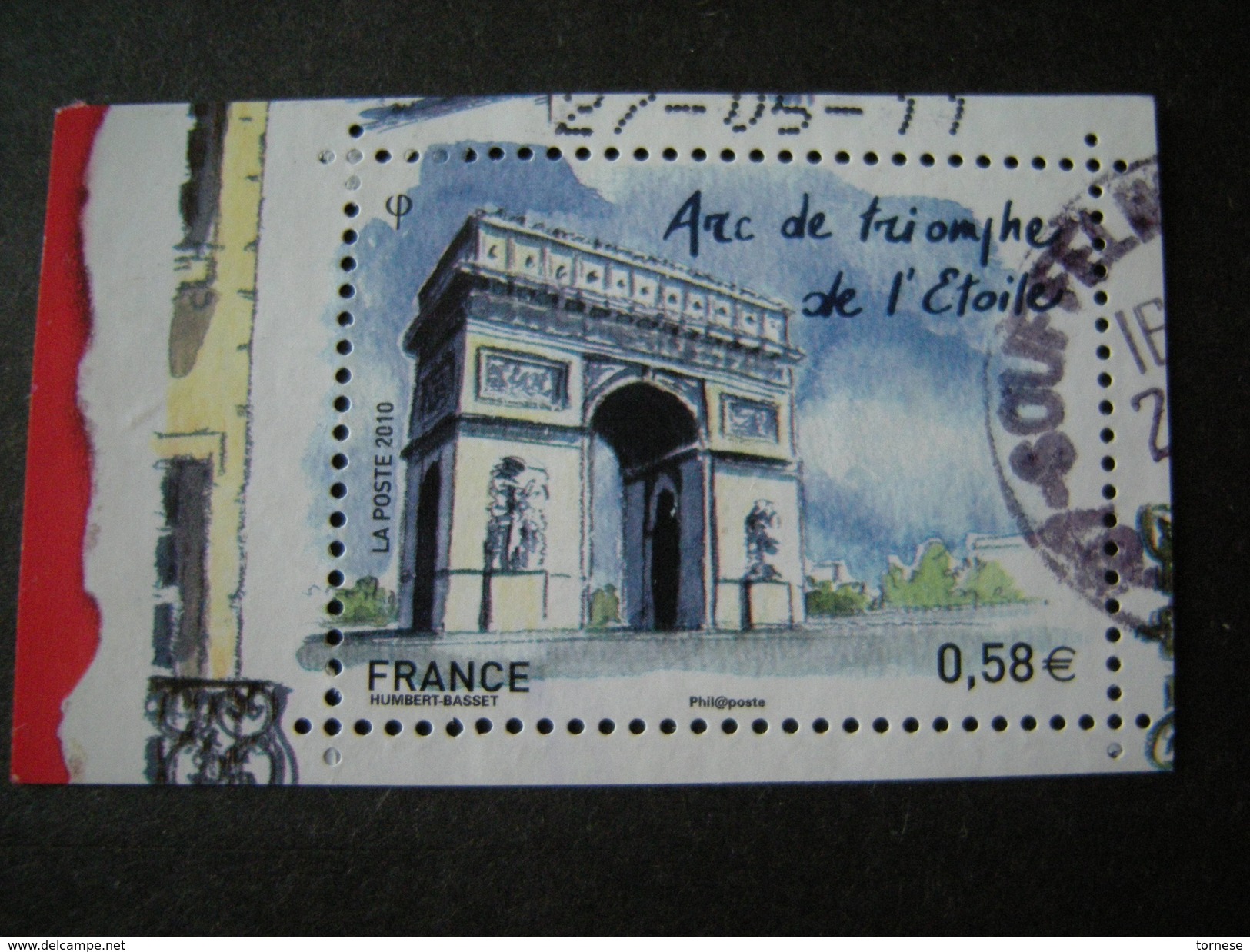 2010 - N. 4514, Paris, Arc De Triomphe Obl, Cachet Rond Tb - Gebruikt