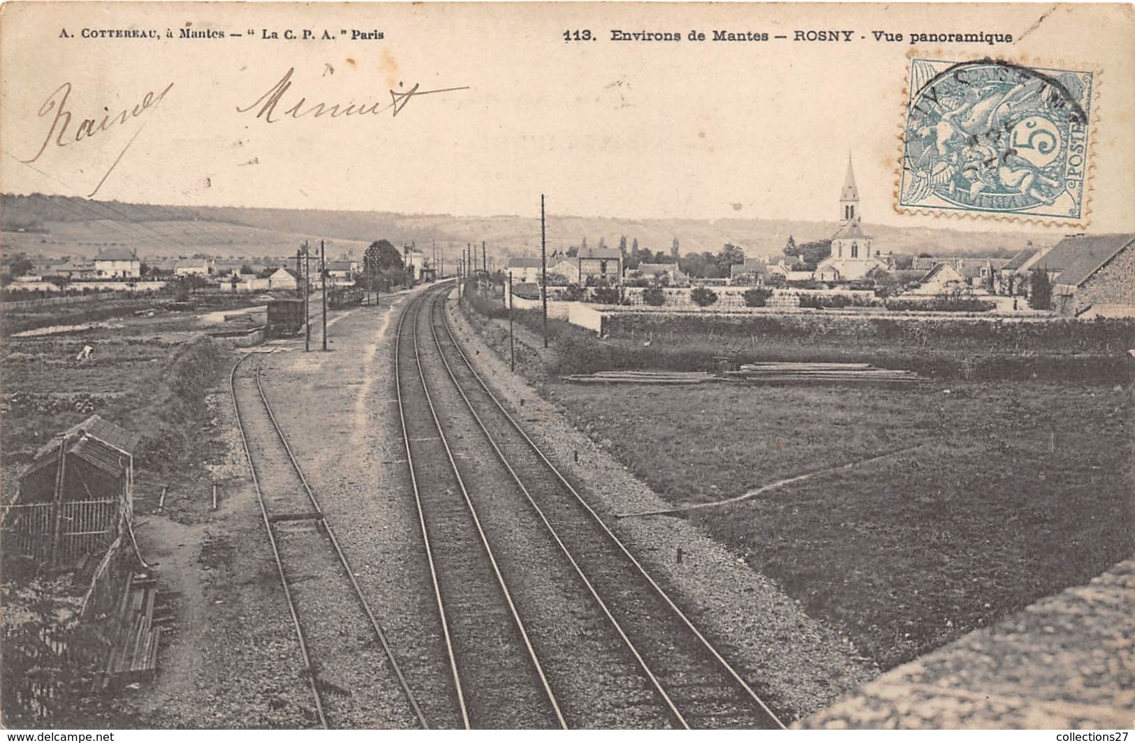 78-ROSNY-VUE PANORAMIQUE - Rosny Sur Seine