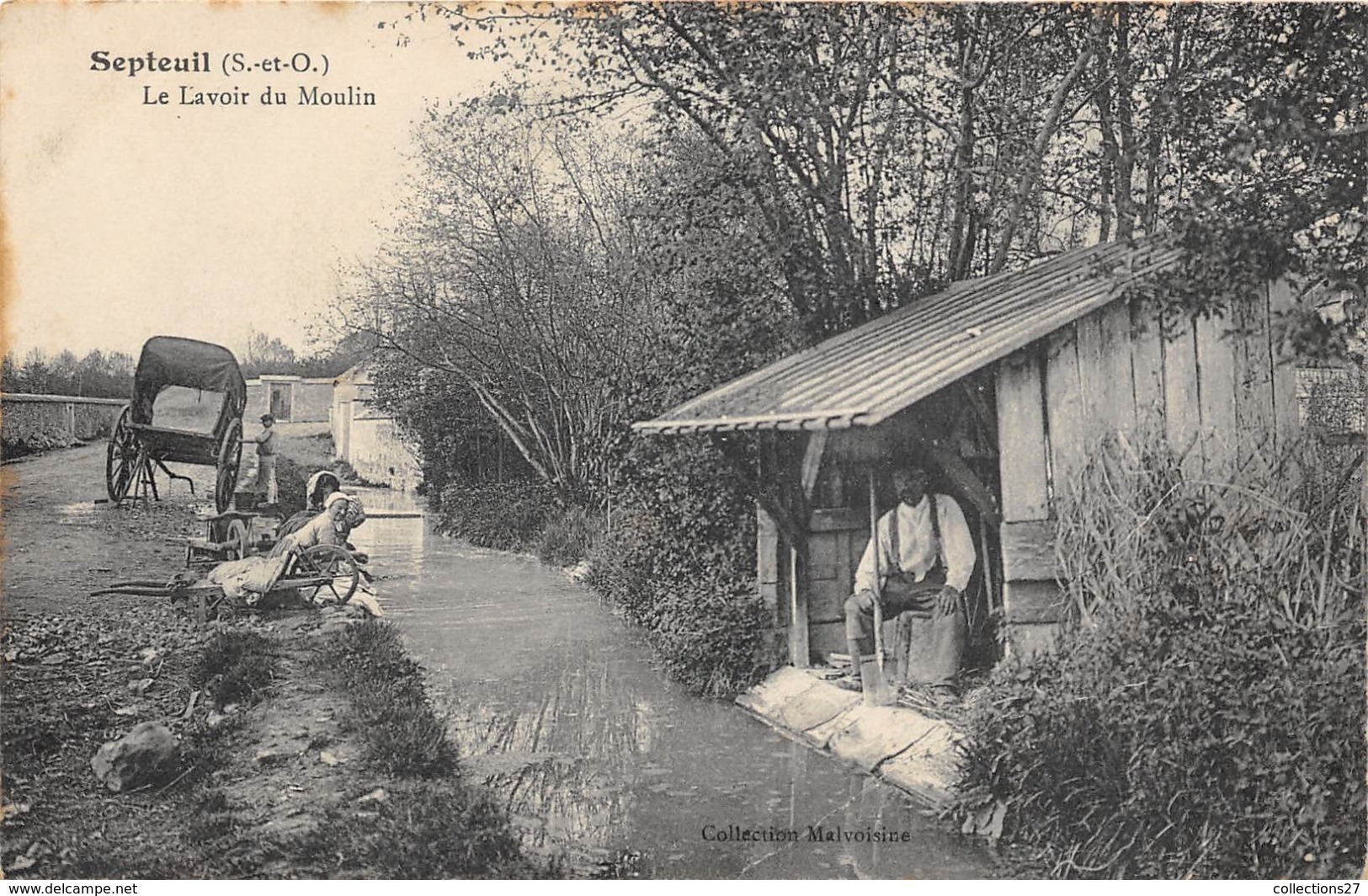 78-SEPTEUIL- LE LAVOIR DU MOULIN - Septeuil