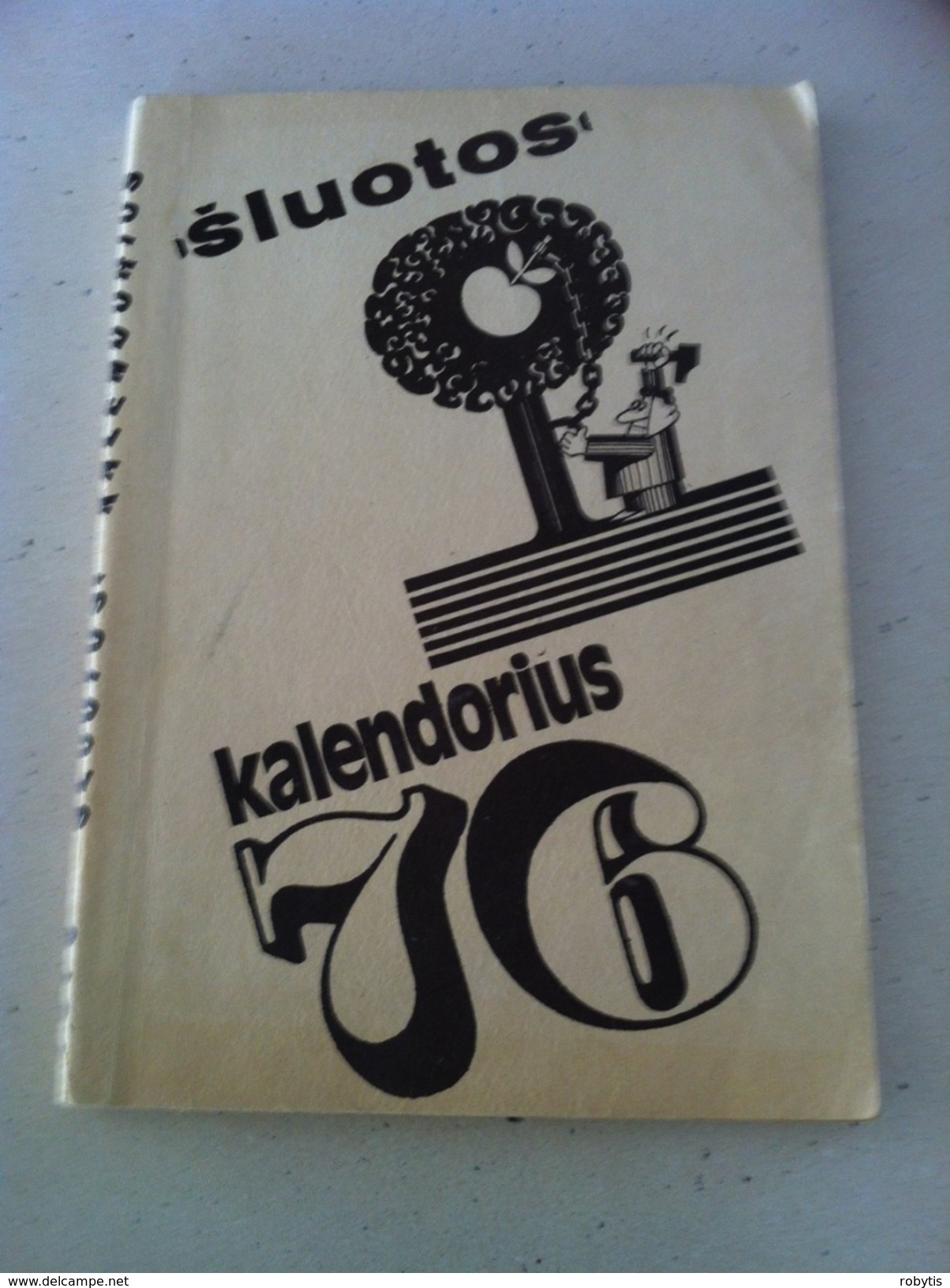 Lithuania Litauen Humorous Book Calendar 1976 - Andere & Zonder Classificatie