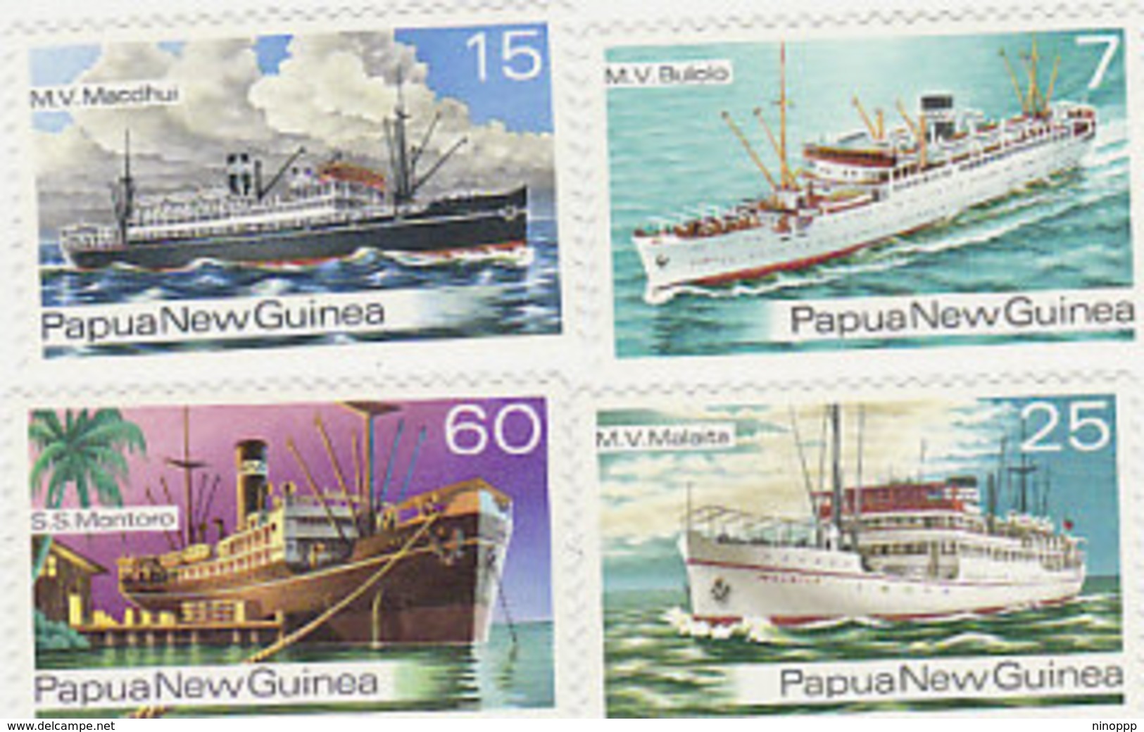 Papua New Guinea SG 309-312 1976 50th Anniversary Of Scouting And Survey Flights MNH - Papoea-Nieuw-Guinea