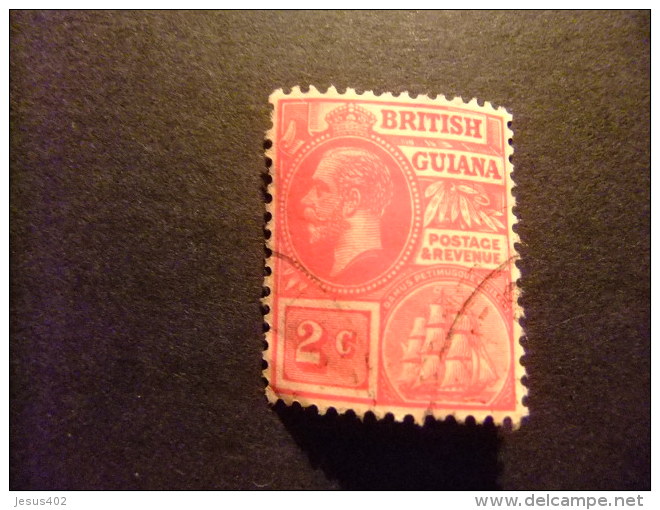 GUYANE BRITANNIQUE 1913 - 17 GEORGE V Yvert 114 FU - British Guiana (...-1966)