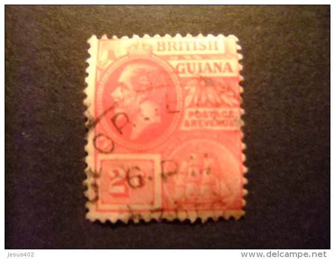 GUYANE BRITANNIQUE 1913 - 17 GEORGE V Yvert 114 FU - British Guiana (...-1966)