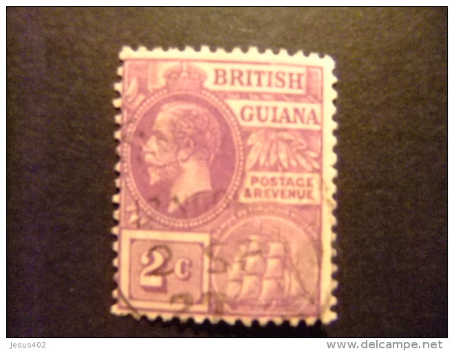 GUYANE BRITANNIQUE 1921 - 27 GEORGE V Yvert 128 FU - British Guiana (...-1966)
