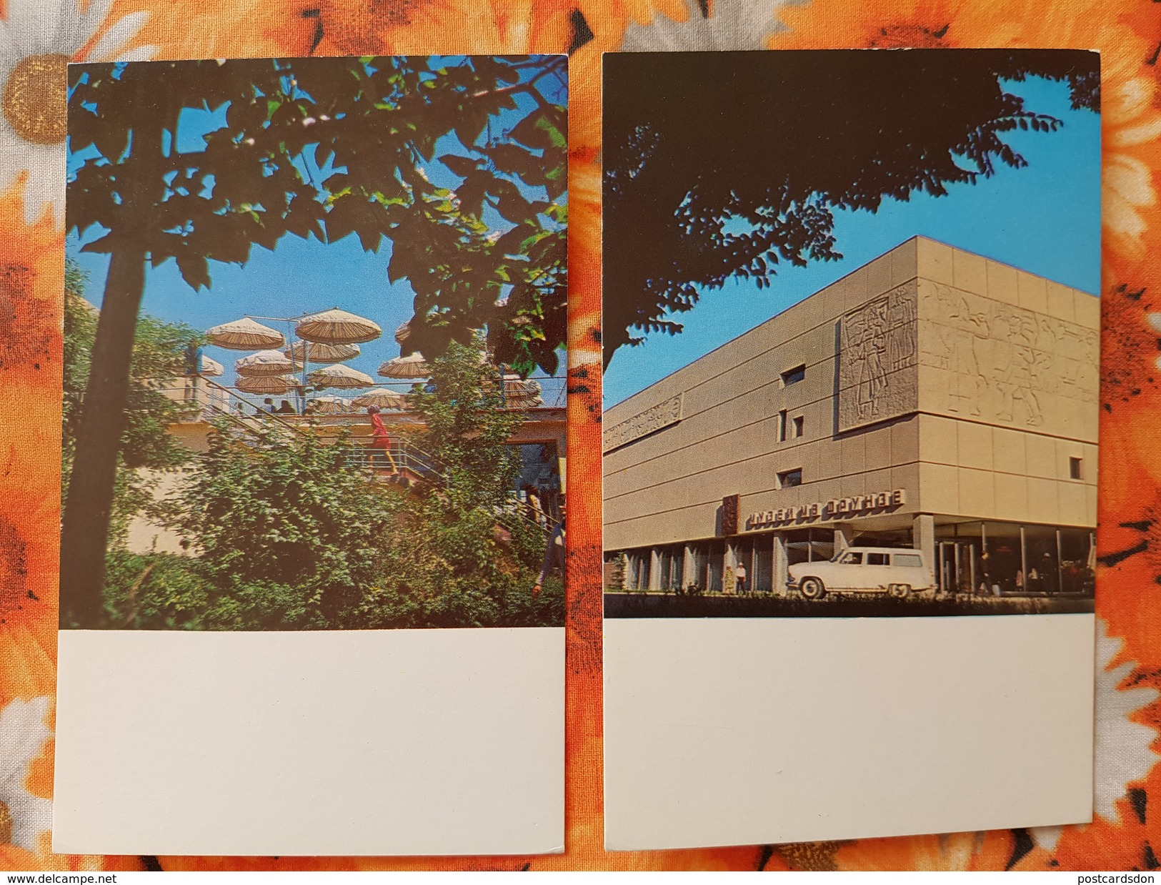 KYRGYZSTAN. Bishkek Capital (Frunze) 8 Postcards Lot  USSR PC 1974 - Kyrgyzstan