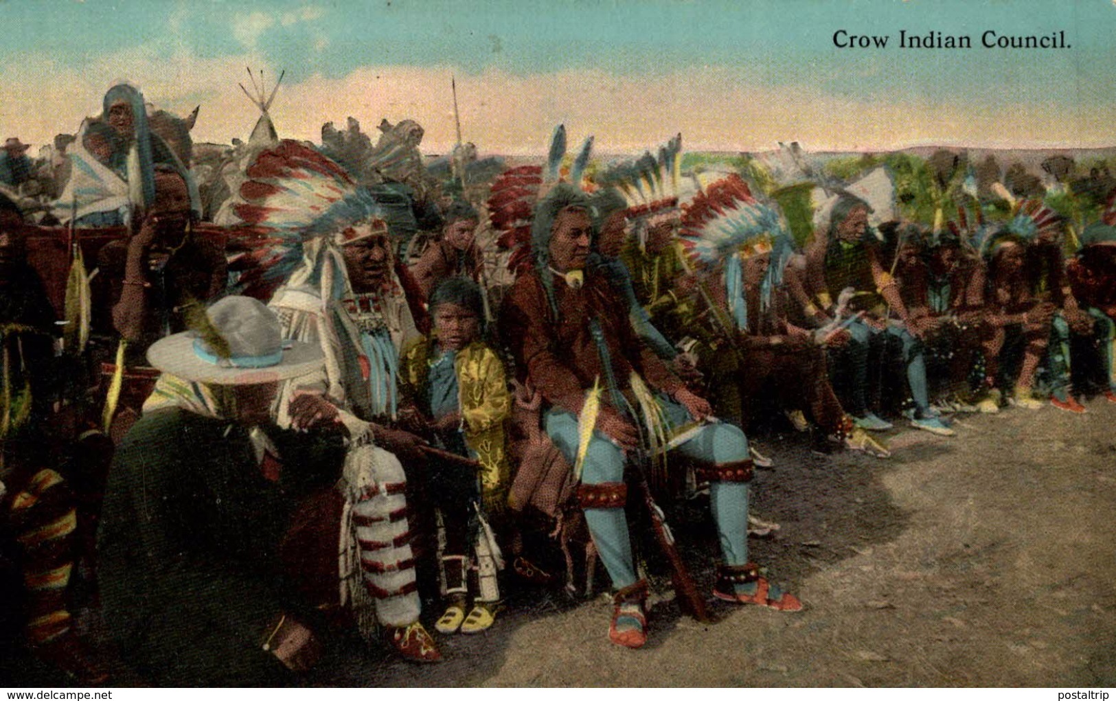 Prix Fix  CROW INDIAN COUNCIL   INDIANS  Indios - Indios De América Del Norte