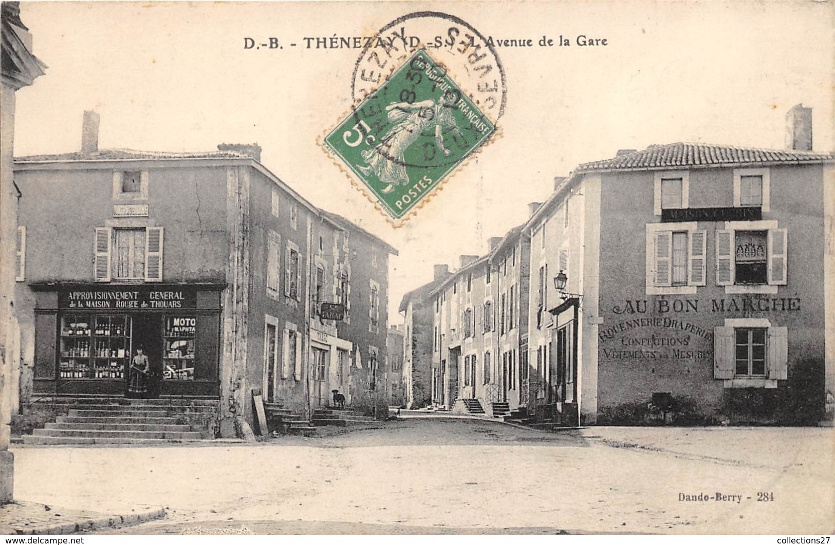 79-THENEZAY- AVENUE DE LA GARE - Thenezay