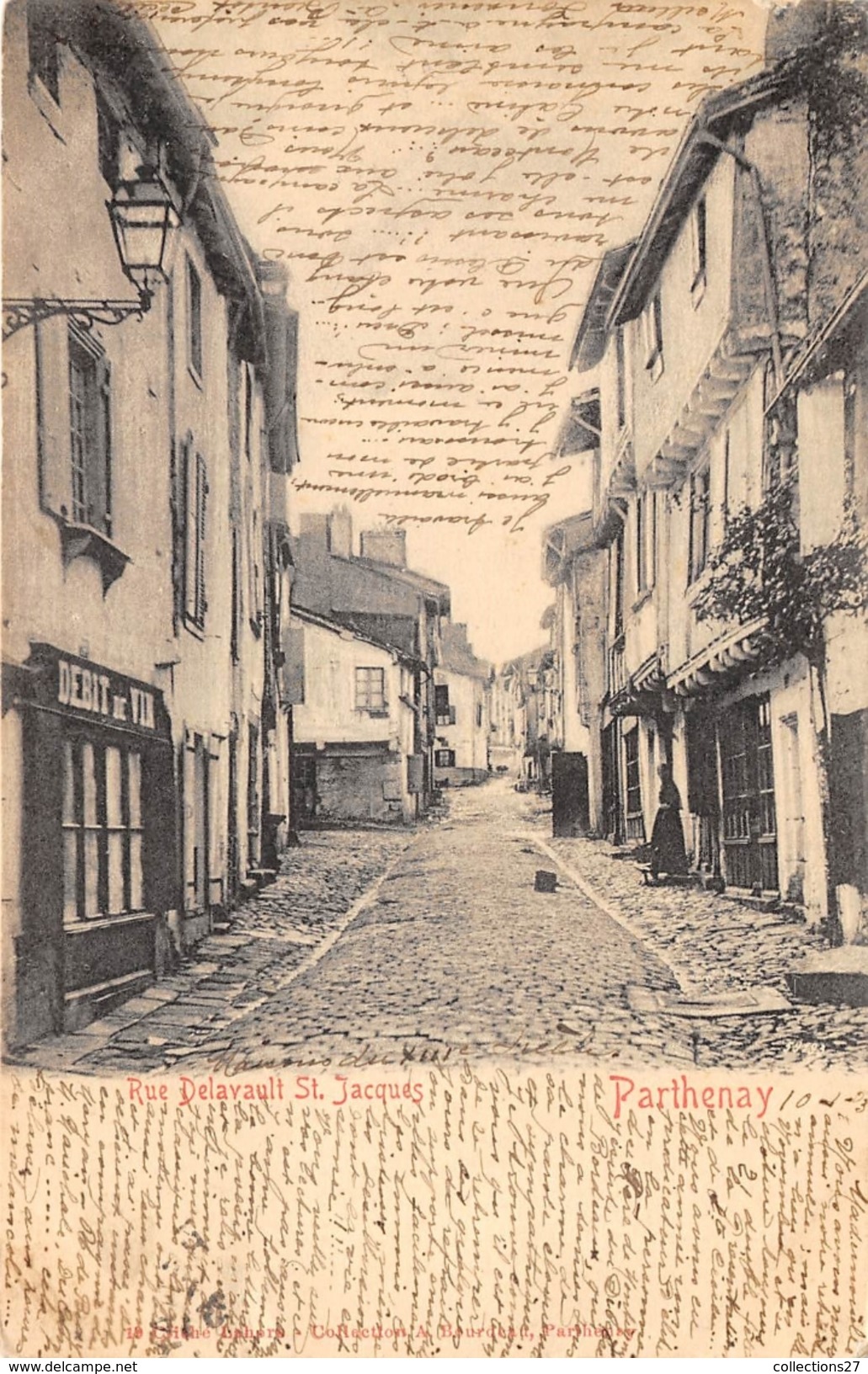 79-PARTHENAY- RUE DELAVAULT SAINT JACQUES - Parthenay