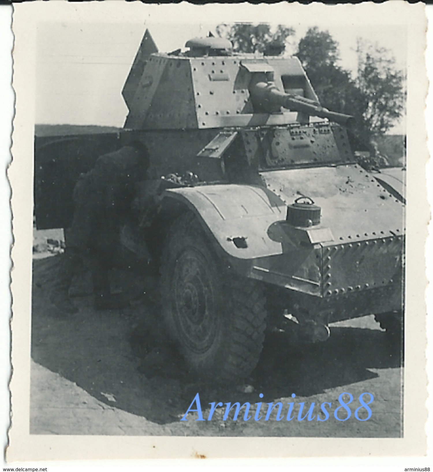 Campagne De France 1940 - Panhard AMD-178 - Automitrailleuse Et Blindé De Reconnaissance Français - Guerre, Militaire