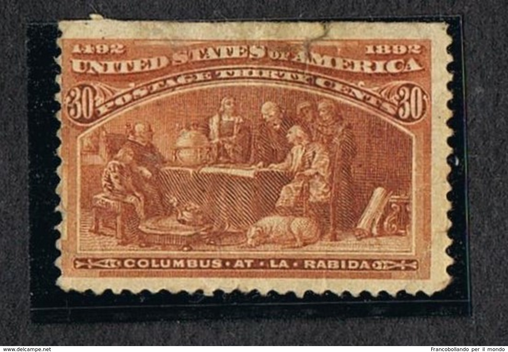 1893 COLUMBIAN EXPOSITION ISSUE 30 CENTS SCOTT#239 USED - Usados