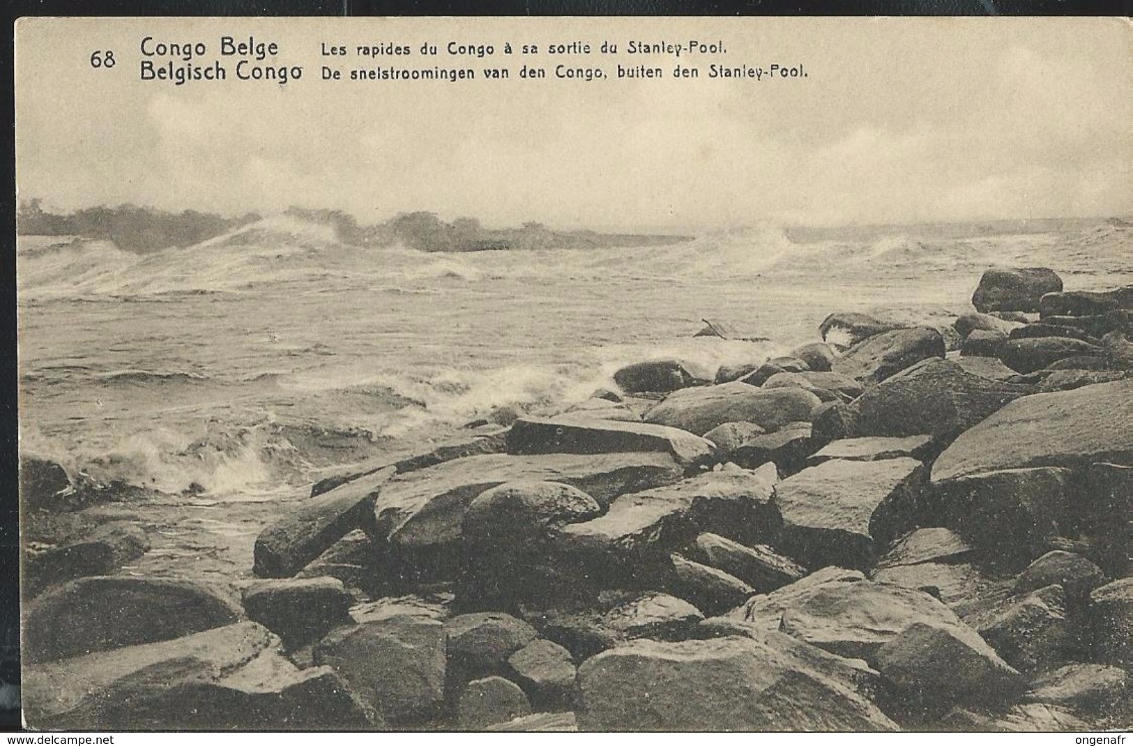 Carte Neuve N° 42. Vue: 68  Les Rapides Du Congo à Sa Sortie Du Stanley-Pool - Enteros Postales