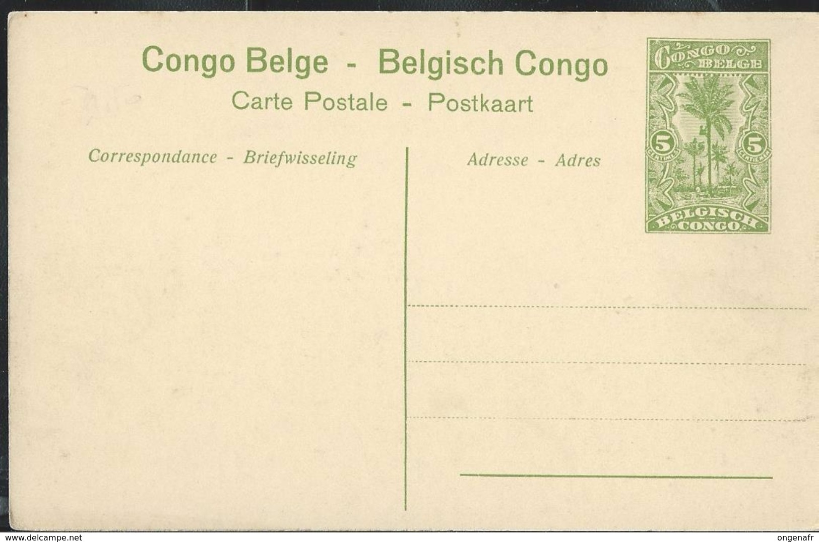 Carte Neuve N° 42. Vue: 68  Les Rapides Du Congo à Sa Sortie Du Stanley-Pool - Enteros Postales