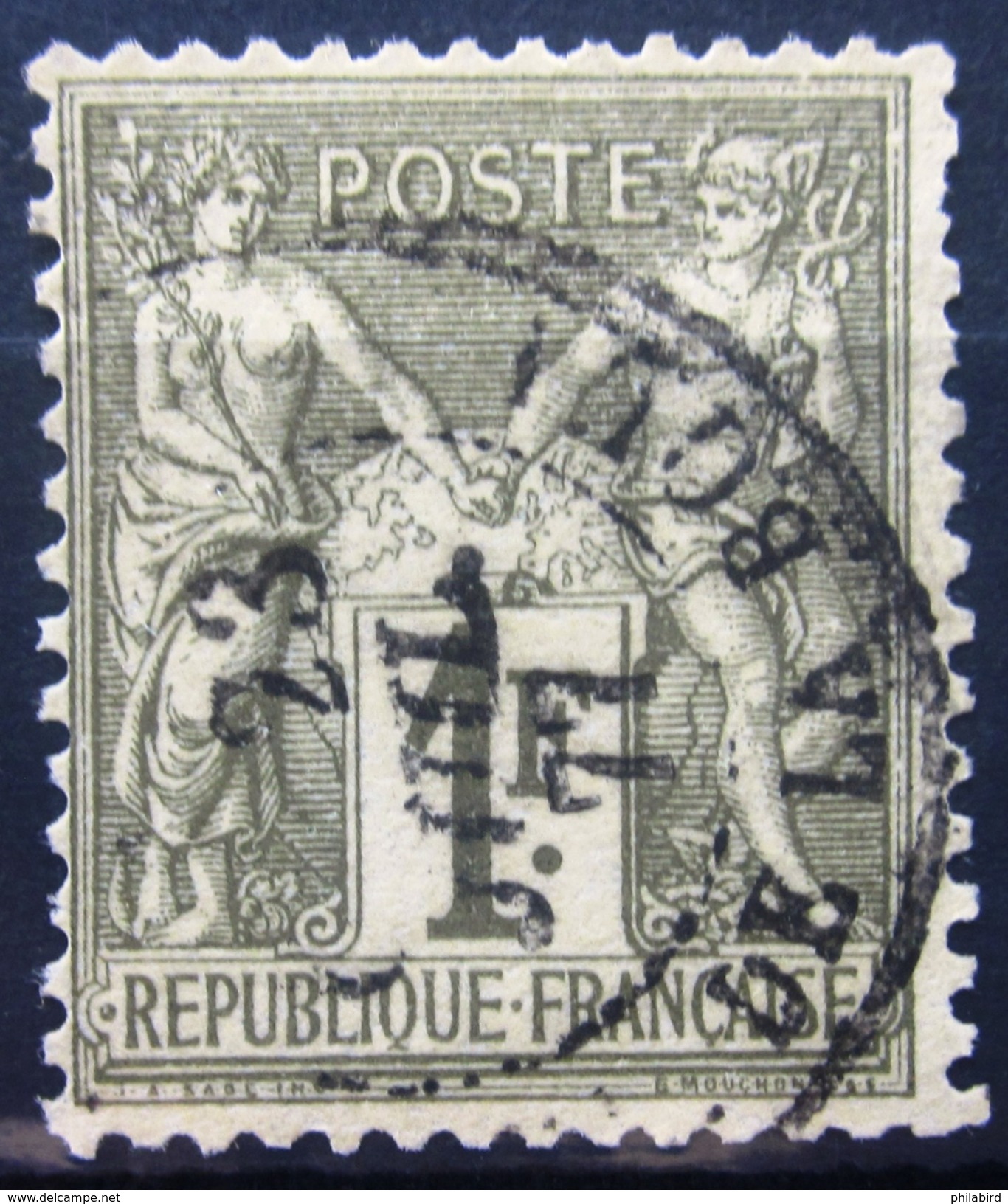 FRANCE           N° 72               OBLITERE - 1876-1878 Sage (Type I)