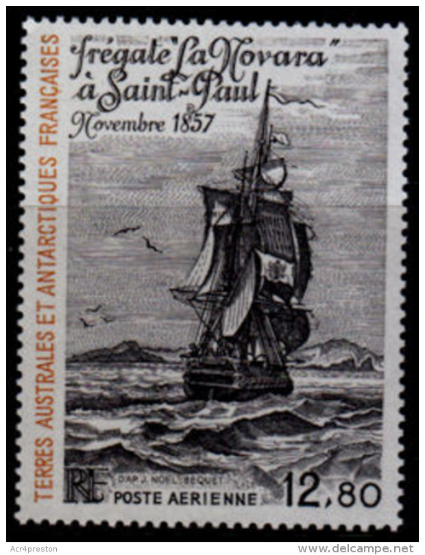 A1045 TAAF (French Antarctic Territories) 1985, SG 205  'La Navara' Ship, MNH - Unused Stamps
