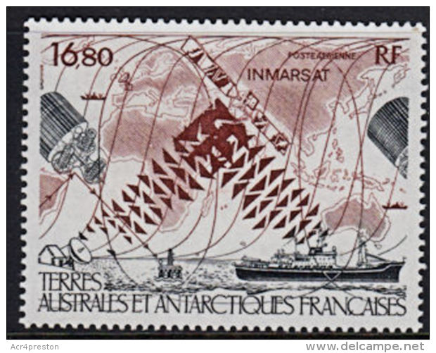 C0433 TAAF (French Antarctic Territories) 1987, SG 230  Inmarsat  Satellite,  MNH - Unused Stamps