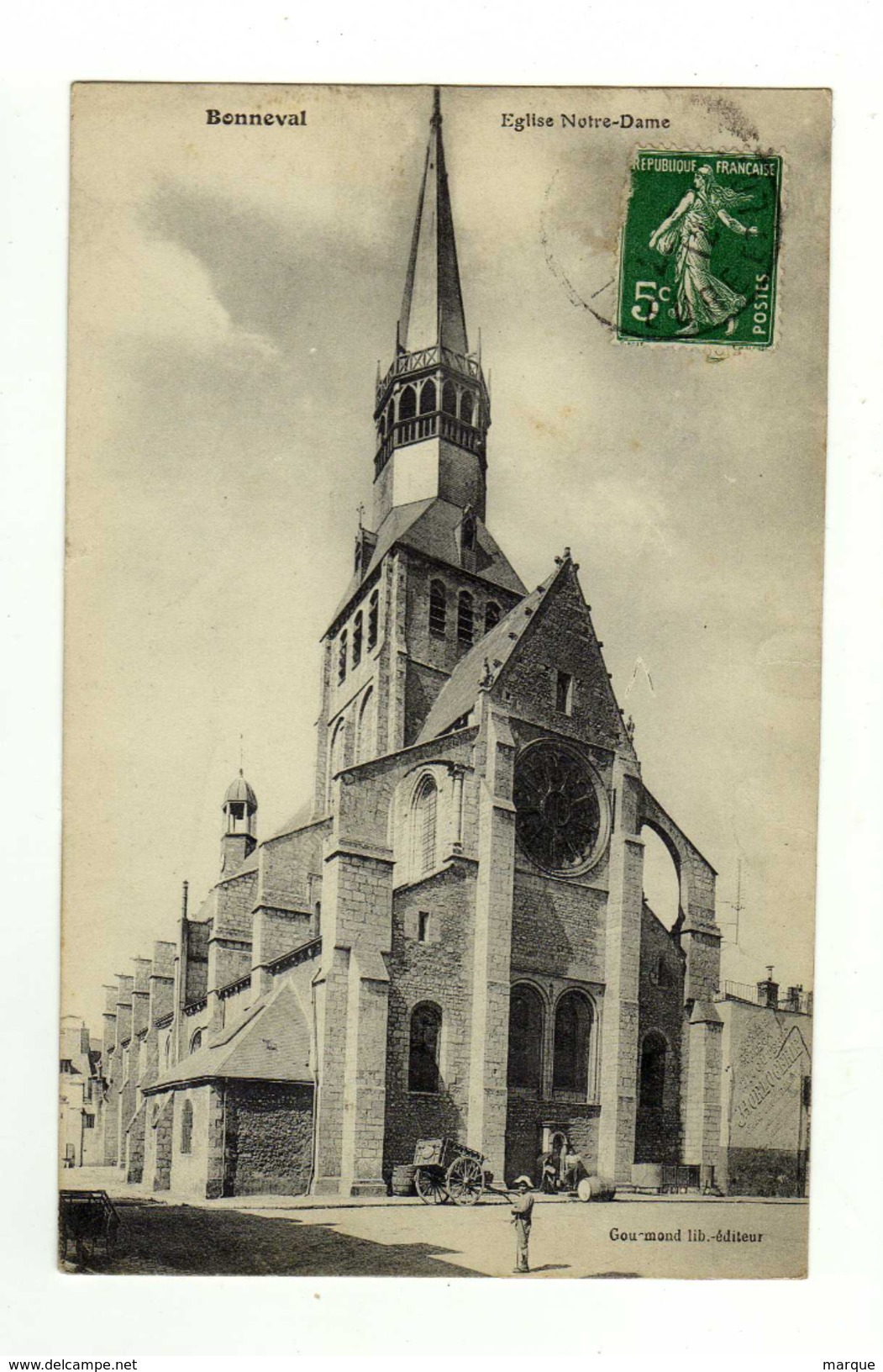 Cpa BONNEVAL Eglise Notre Dame - Bonneval