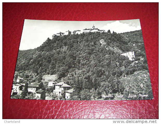 Cartolina Varallo Sesia - Sacro Monte 1953 - Vercelli