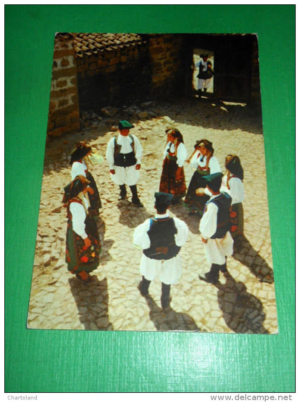 Cartolina Samugheo - Costumi Sardi 1977 - Oristano