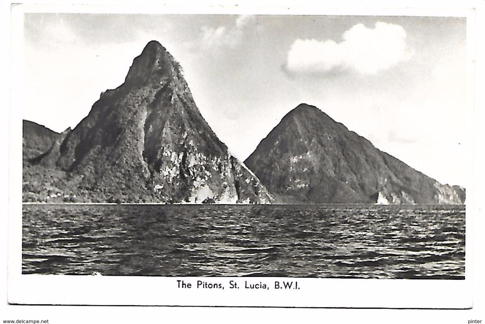 ANTILLES - SAINTE LUCIE - Soufrière - Les Deux Pitons - Saint Lucia