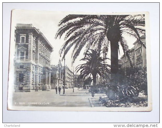 Cartolina Bari - Corso Cavour 1948 - Bari