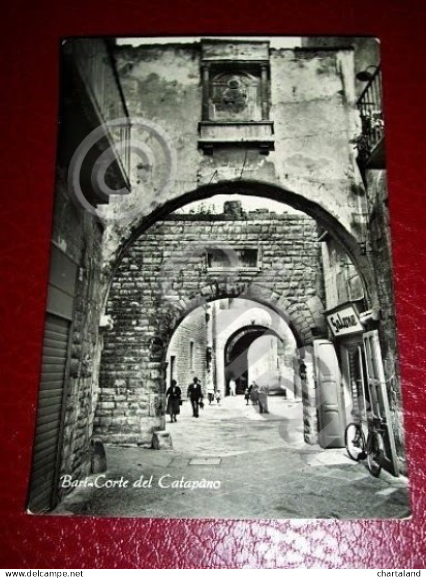 Cartolina Bari - Corte Del Catapiano 1950 Ca - Bari