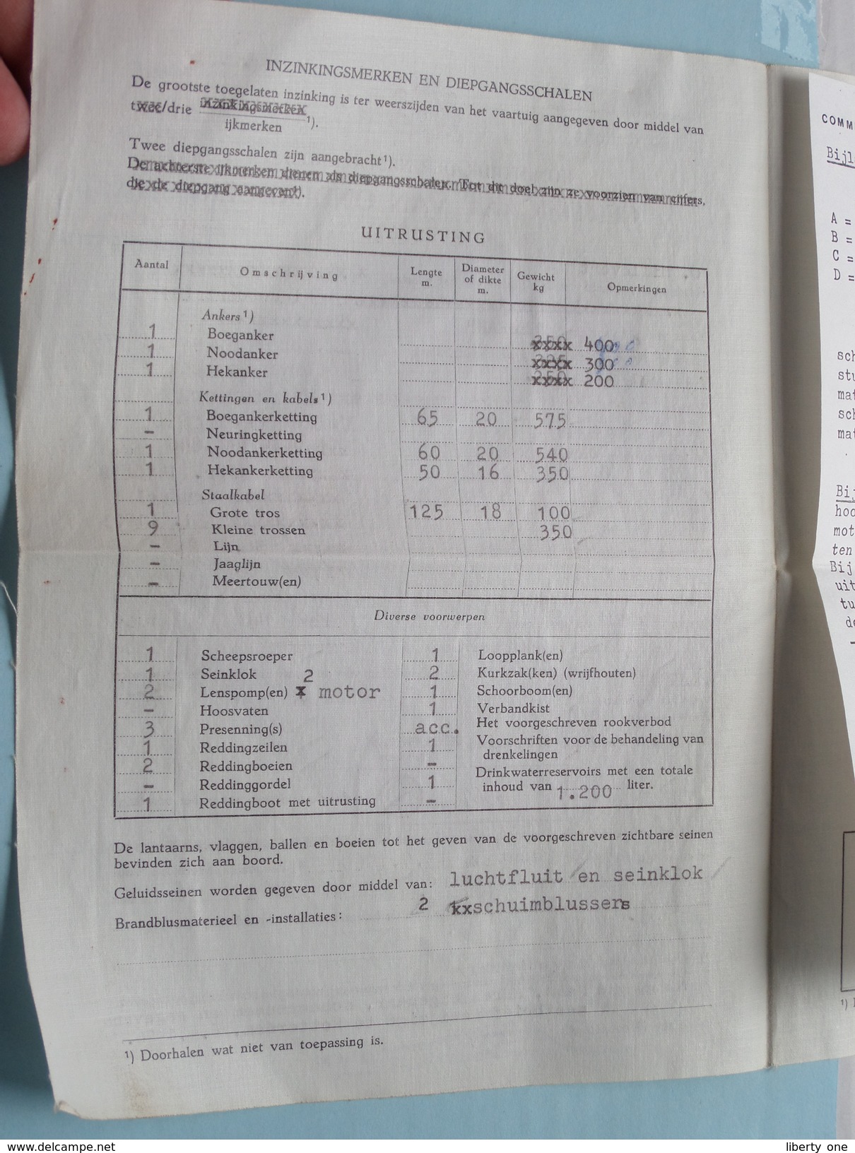 CERTIFICAAT Van ONDERZOEK " REJEAN " ( Nr. 3367 Willebroeck / Millevert / Desschel ) 1976 - Zie Foto's !! - Autres & Non Classés