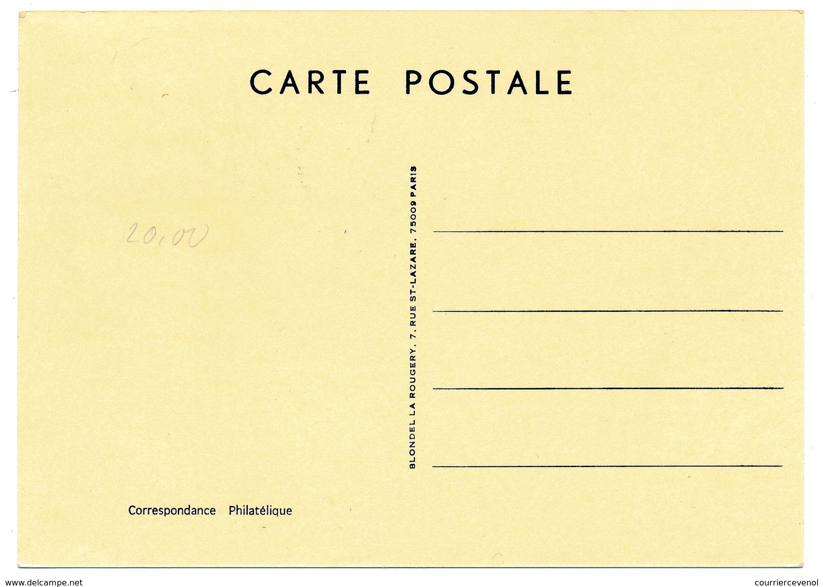 FRANCE => Carte Locale - Journée Du Timbre 1981 - MARSEILLE - Tag Der Briefmarke