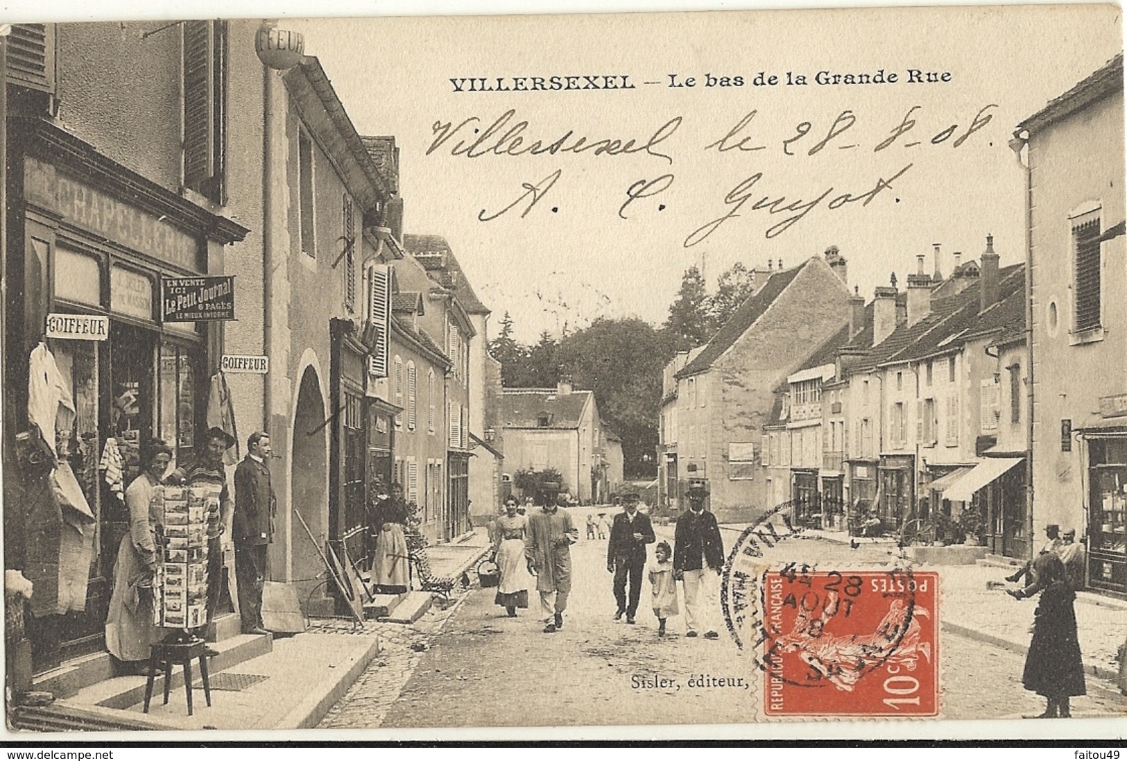 VILLERSEXEL - Le Bas De La Grande Rue    84 - Other & Unclassified