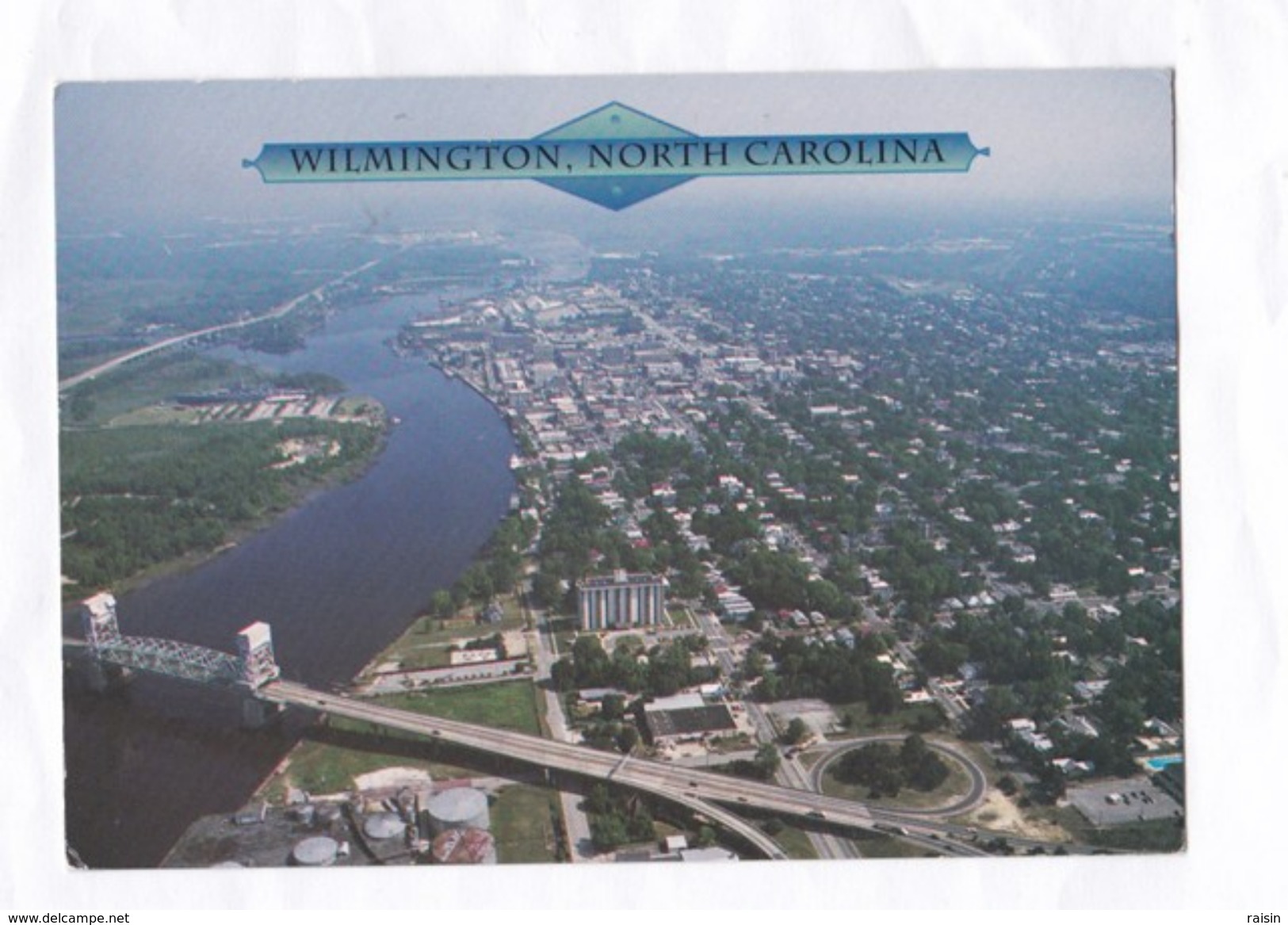 Amérique Etats Unis Wilmington North Carolina Cape Fear River Bridge And Historic Wilmington Riverfront BE - Wilmington