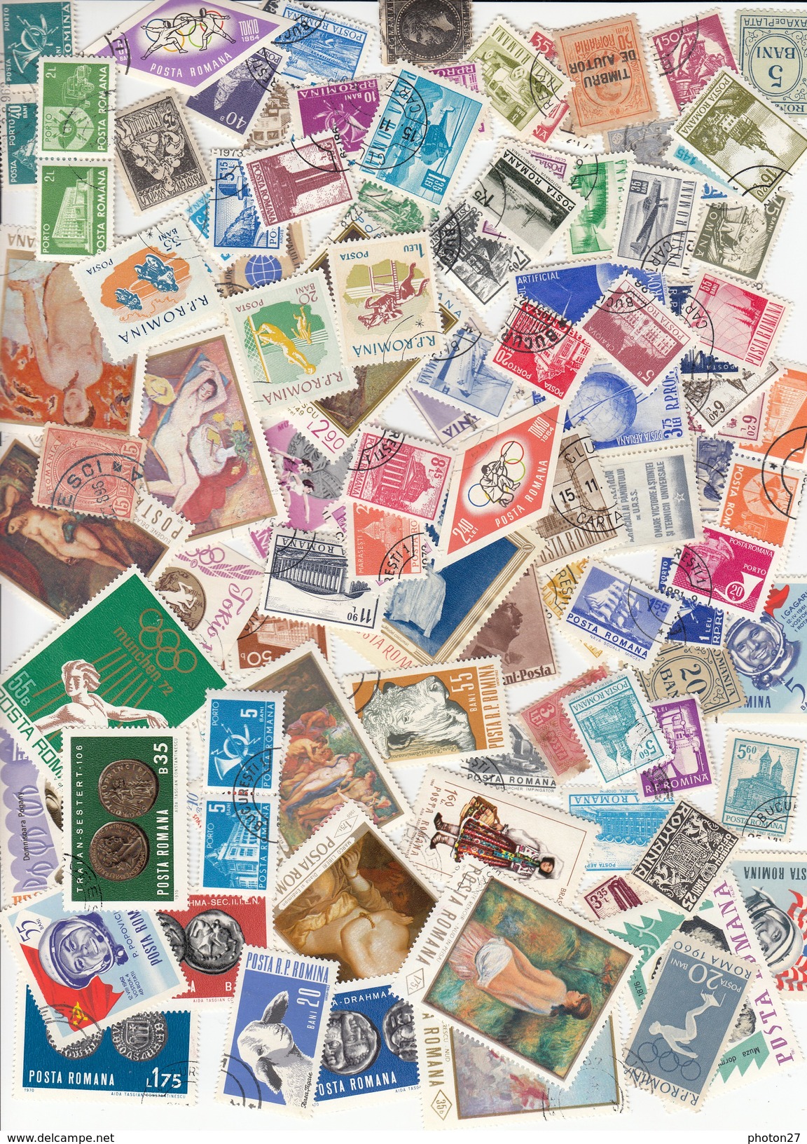 Intéressant Lot De Timbres Différents De Roumanie, Anciens Et Modernes - Sammlungen