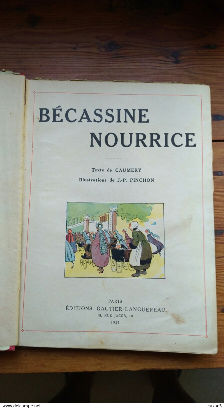 Bécassine Nourrice 1929 - Bécassine