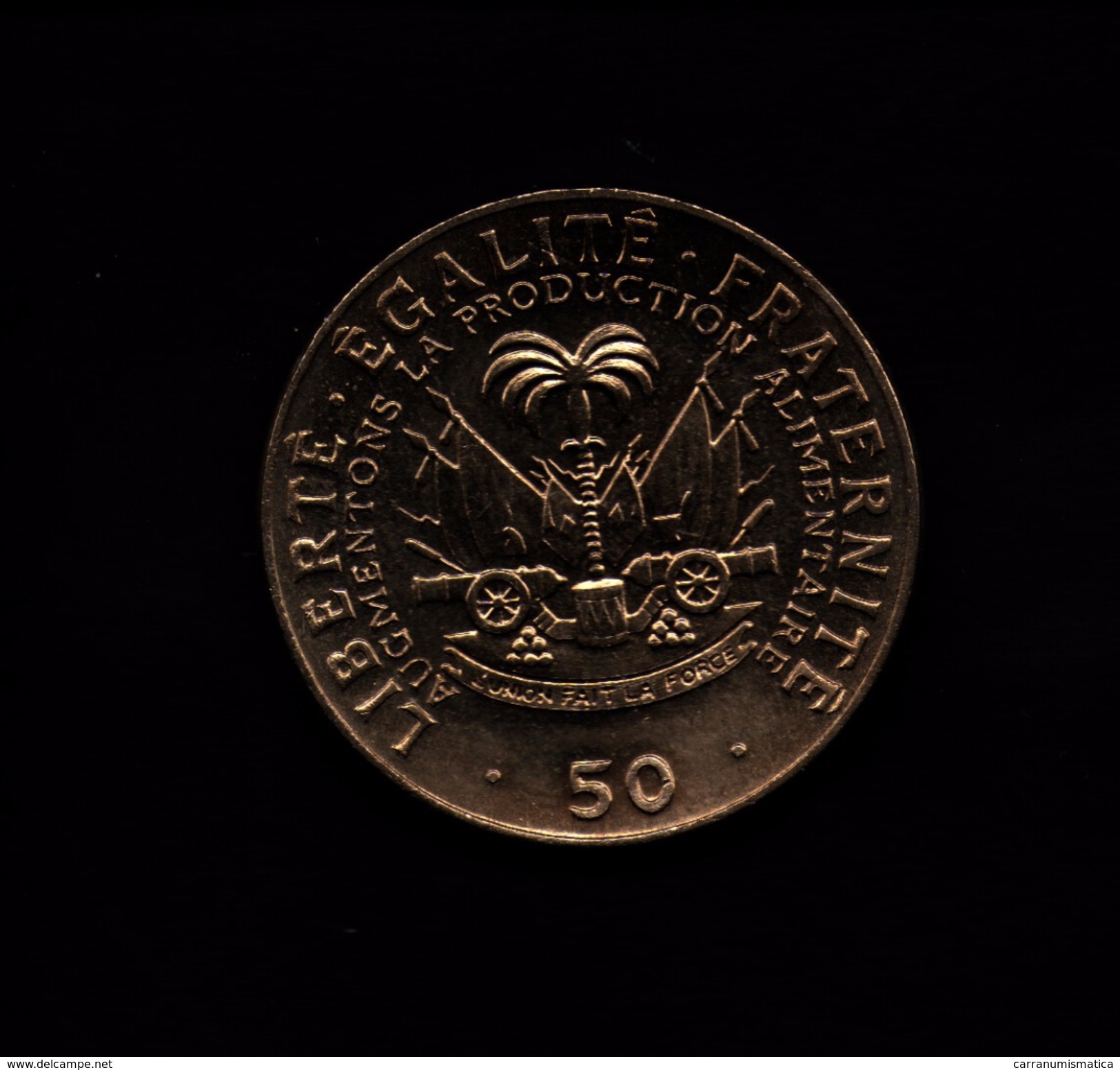 HAITI 50 CENTIMES 1972 - Haiti