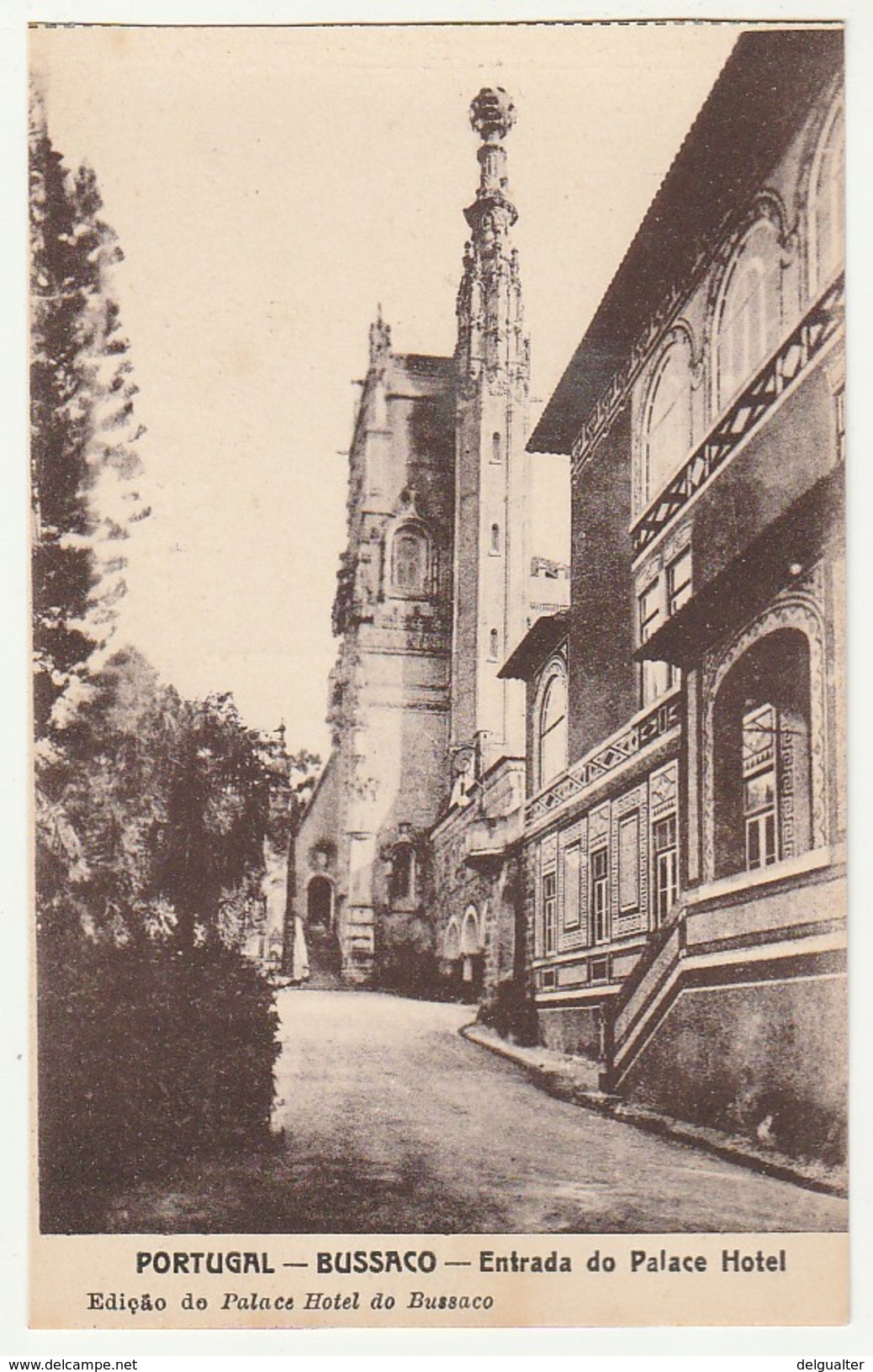 Bussaco * Entrada Do Palace Hotel - Aveiro