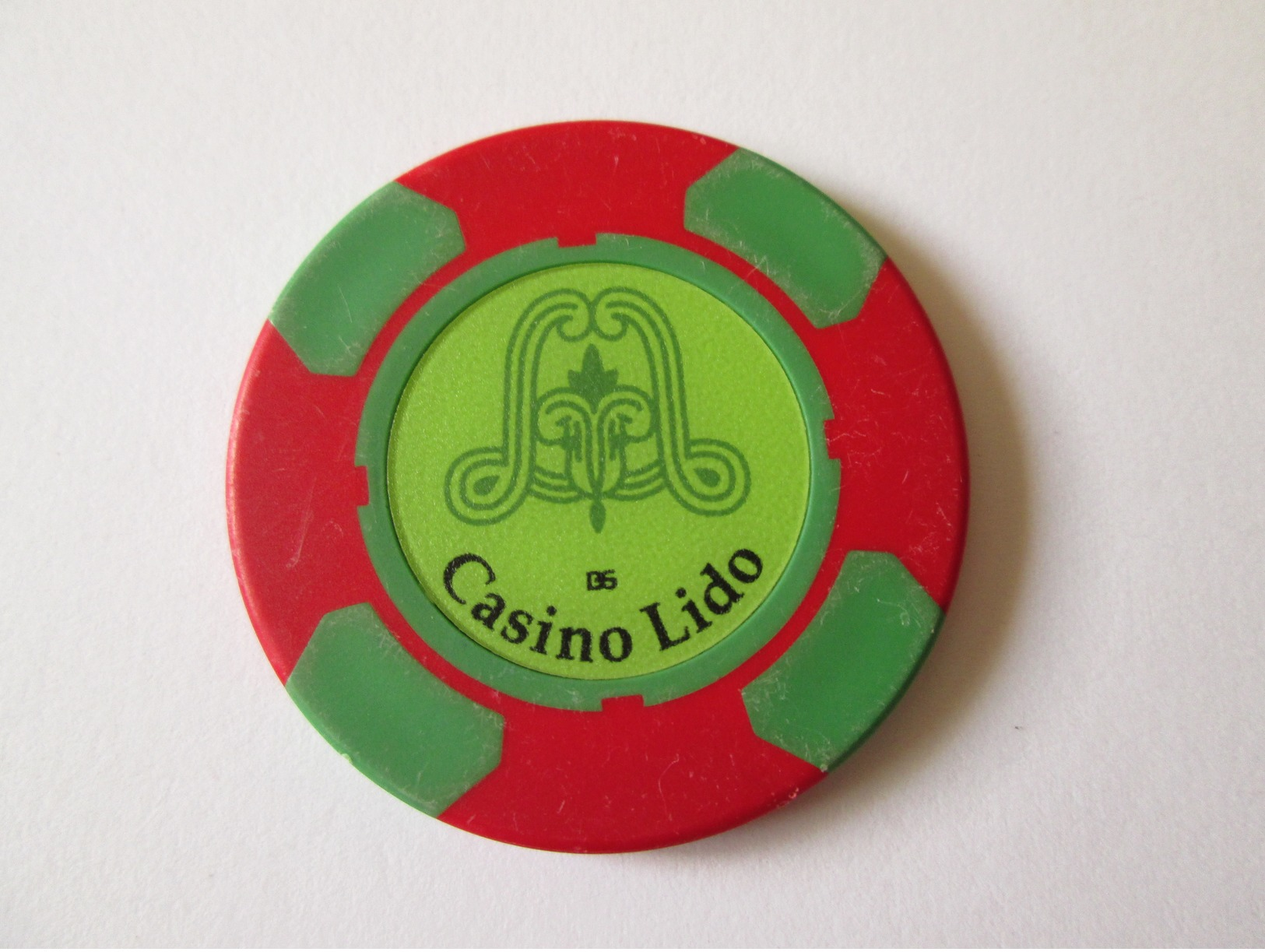Lido Token Casino 25 $/Jeton De Casino Lido 25 $.Diameter/diametre=39 Mm - Casino