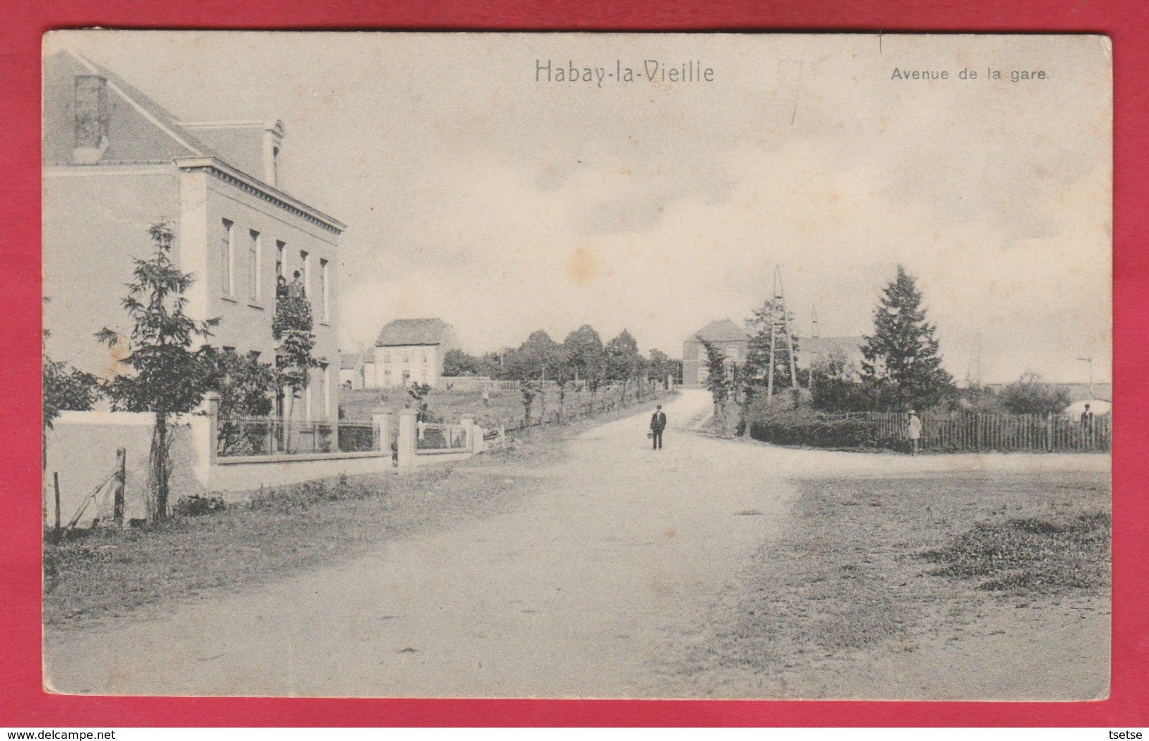 Habay-la-vieille - Avenue De La Gare - 1907 (voir Verso ) - Arlon