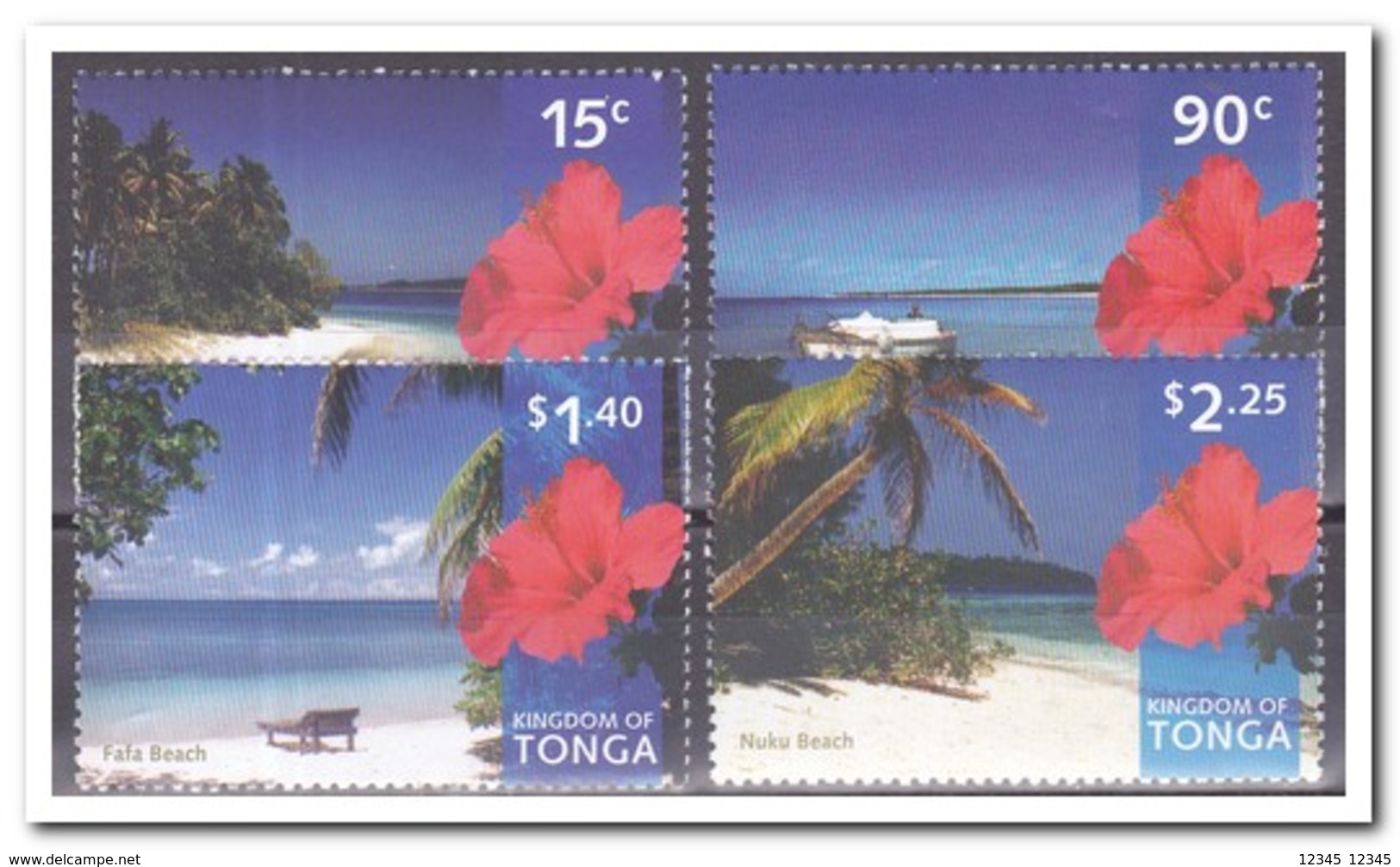 Tonga 2003, Postfris MNH, Flowers, Trees - Tonga (1970-...)