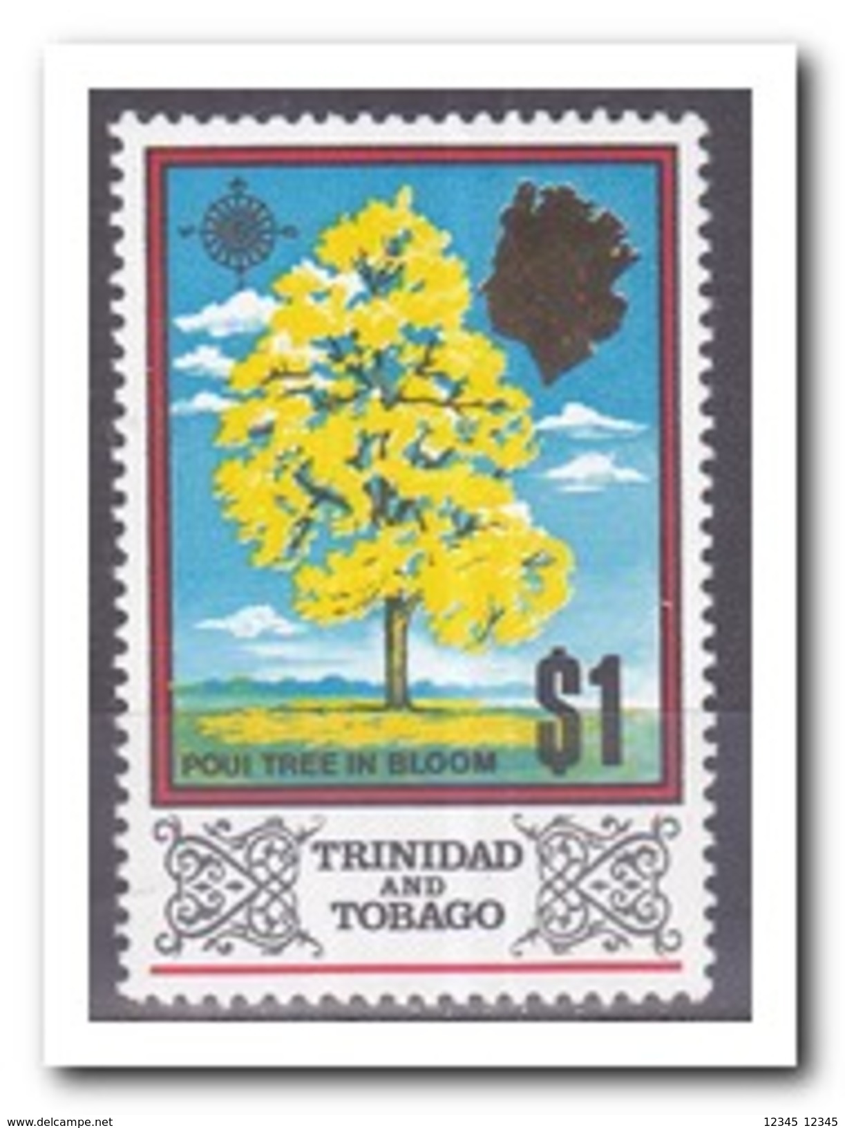 Trinidad & Tobago 1969, Postfris MNH, Trees - Trinidad En Tobago (1962-...)