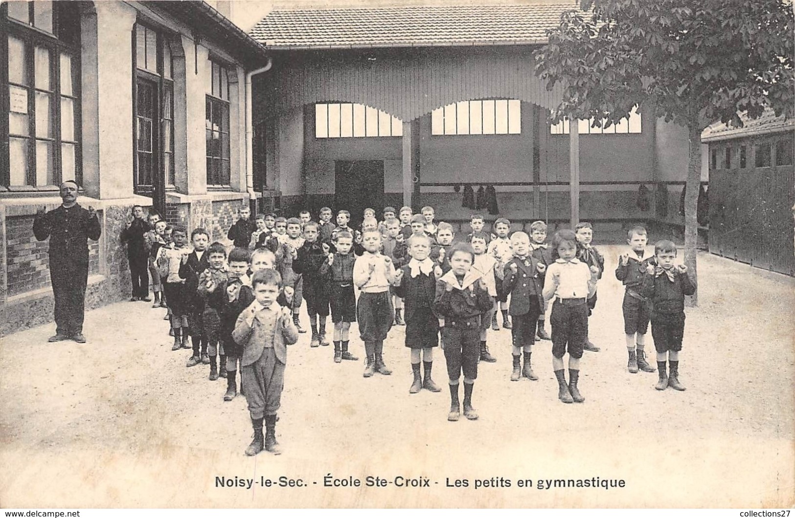 93-NOISY-LE-SEC- ECOLE SAINTE-CROIX- LES PETITS EN GYMNASTIQUE - Noisy Le Sec