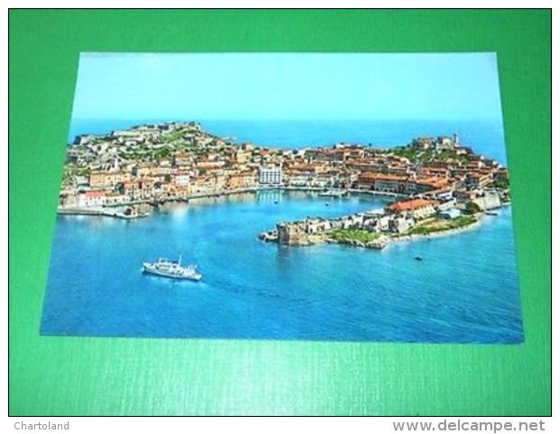 Cartolina Isola D' Elba - Panorama Di Portoferraio 1970 Ca - Livorno