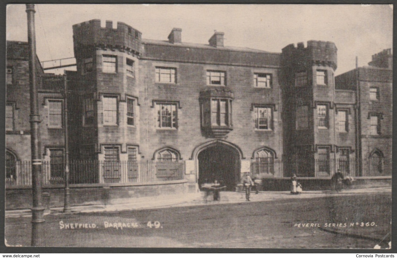 Hillsborough Barracks, Sheffield, Yorkshire, C.1905-10 - Peveril Series Postcard - Sheffield