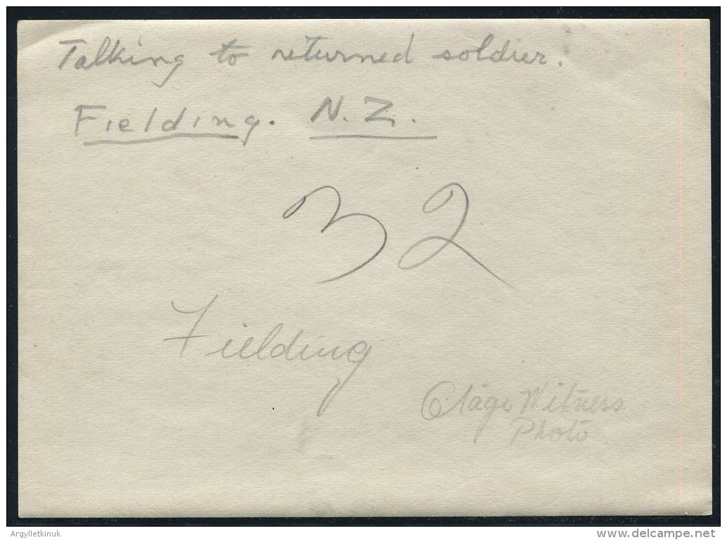 KING EDWARD VIII FEILDING NEW ZEALAND ROYAL TOUR 1920 OTAGO WITNESS - Other & Unclassified