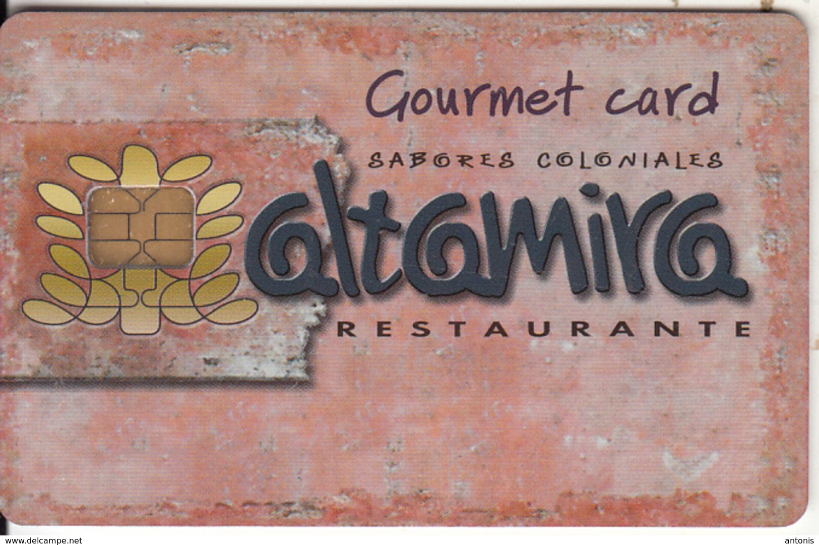 GREECE - Altamira Restaurant, Member Card, Chip 1, Used - Other & Unclassified