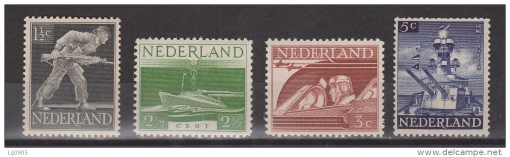 NVPH Nederland Netehrlands Pays Bas Niederlande, Holanda 428 429 430 431 MNH Bevrijdingszegels 1944 ALSO PER PIECE - Ungebraucht