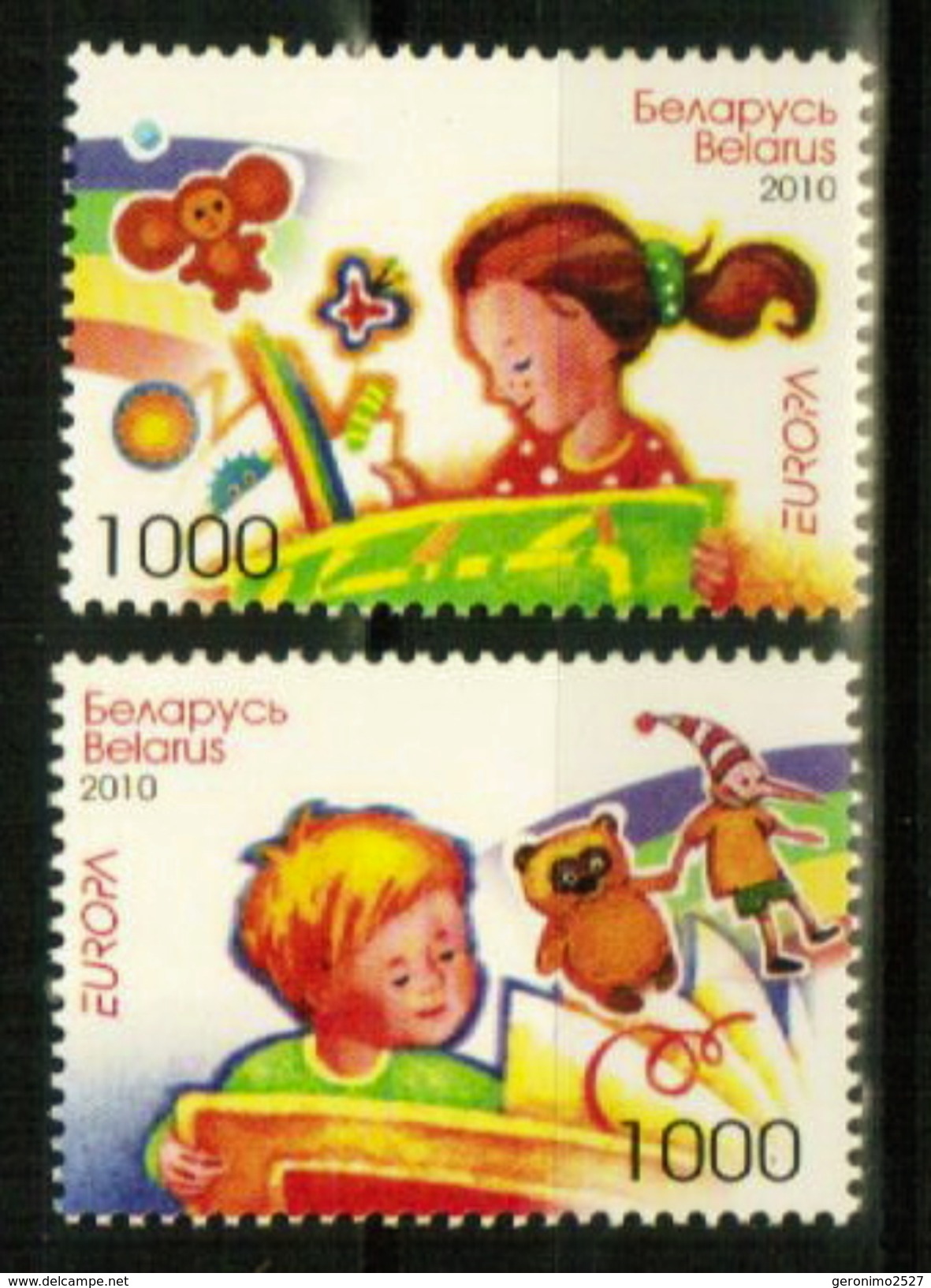 Europa CEPT 2010 BELARUS Children's Books - Fine Set MNH - 2010