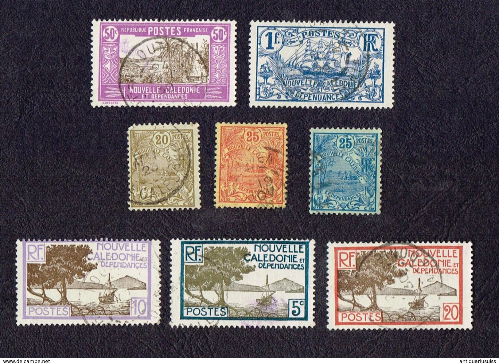 NOUVELLE CALEDONIE  - TIMBRES-POSTE - Stamps Lot X 26 - Oblitérés