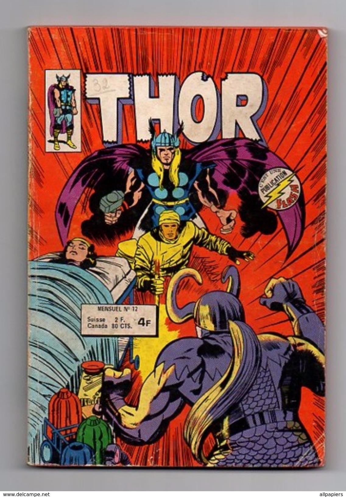 Thor N°12 Le Réveil Du Mangog - Quand Parle Le Dragon- Captain America De 1978 - Thor