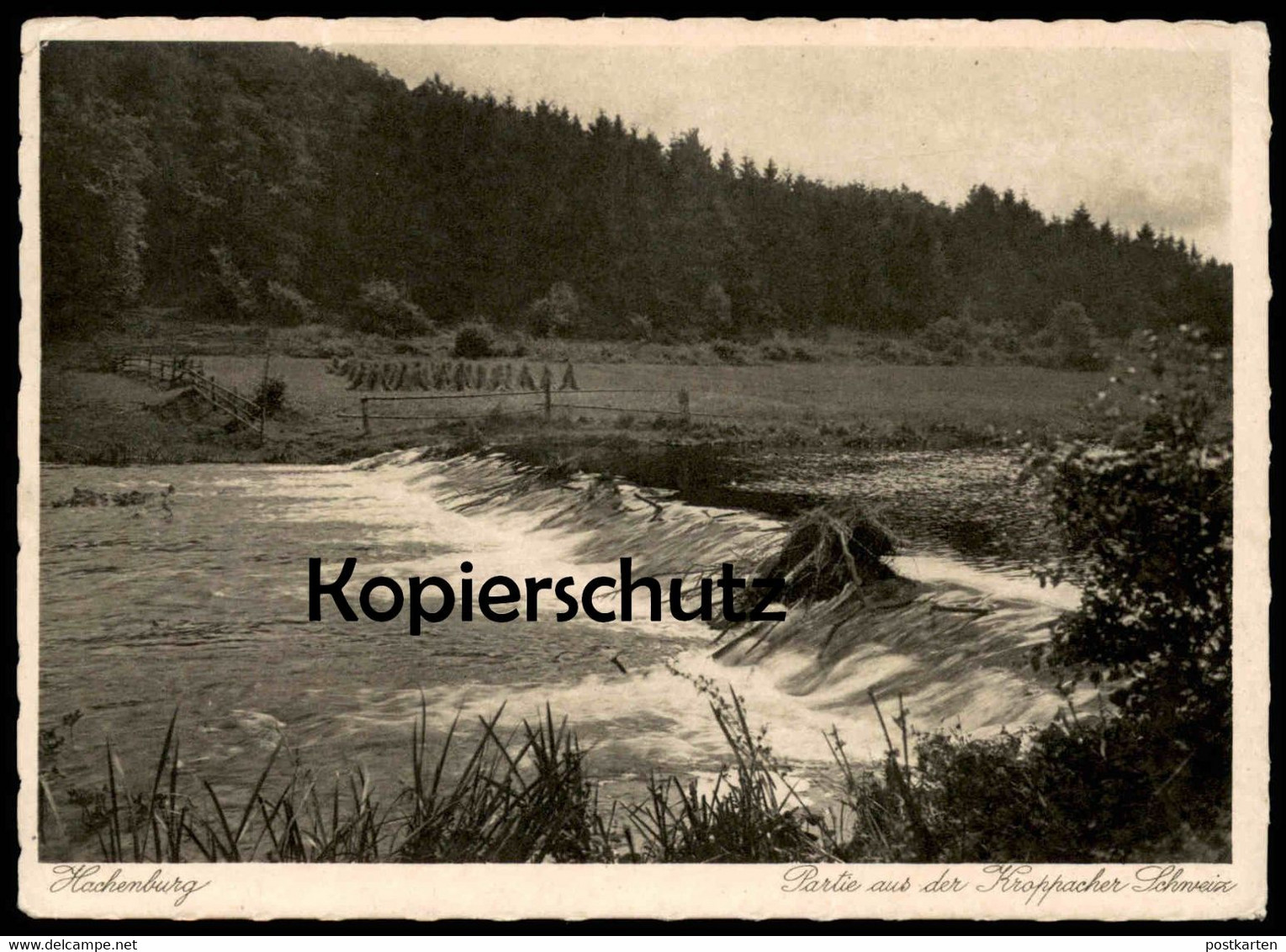 ALTE POSTKARTE HACHENBURG PARTIE AUS DER KROPPACHER SCHWEIZ Kroppach Nister Ansichtskarte Cpa AK Postcard - Hachenburg