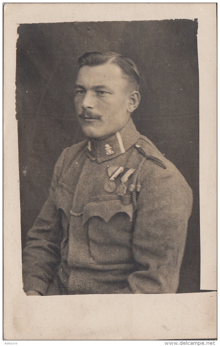 Soldat WK I Mit Orden, Fotokarte - 1914-18