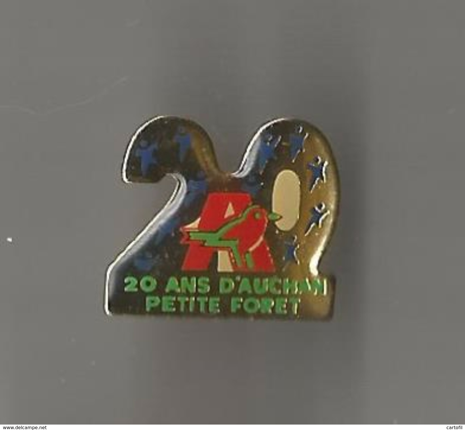 Pin´s 20 Ans Auchan Petite-Forêt - Marques