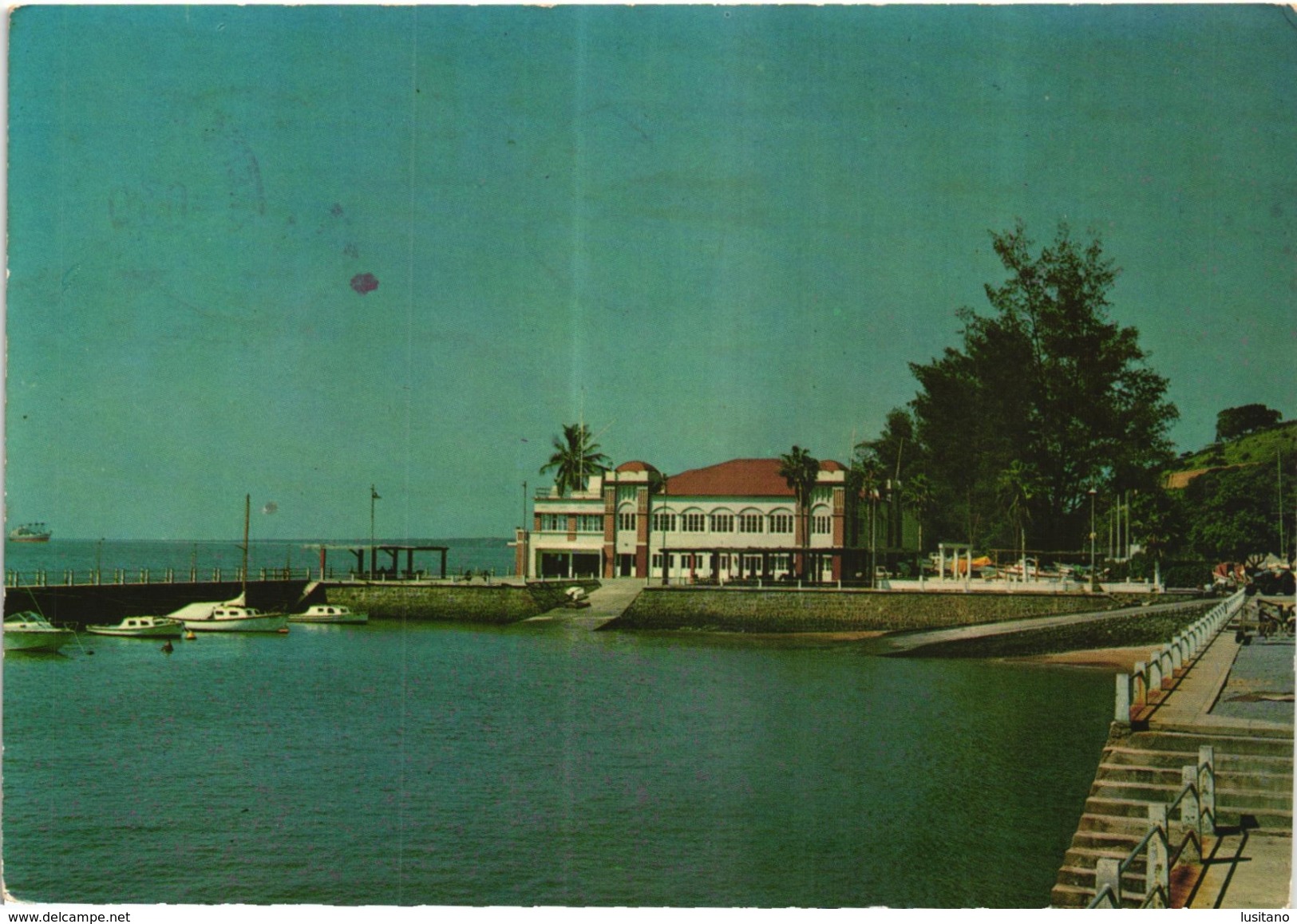 Mozambique Moçambique - Lourenço Marques Club Naval - Yatch Club - 1960/70s Postcard - Mozambique